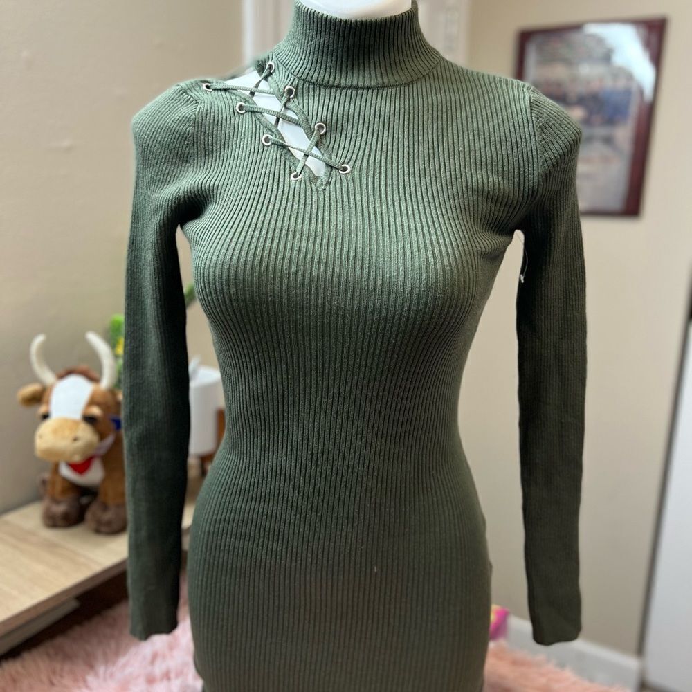 Green dress